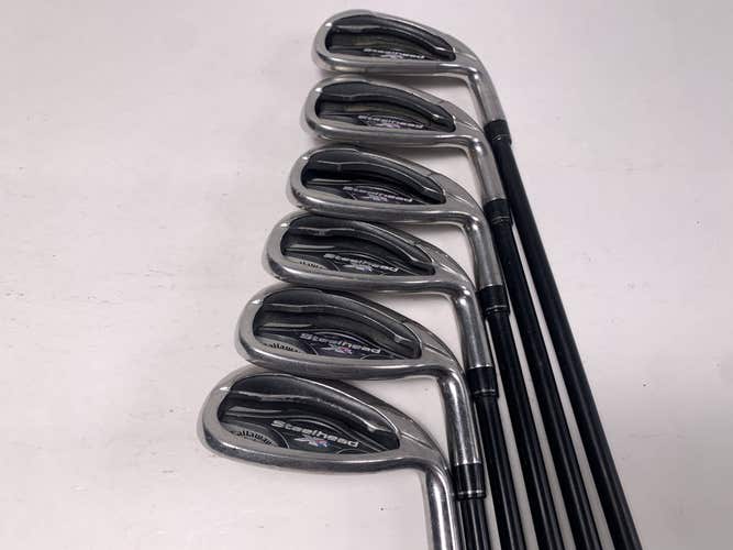 Callaway Steelhead XR Iron Set 6-PW+GW Mitsubishi Rayon True Spec Regular RH