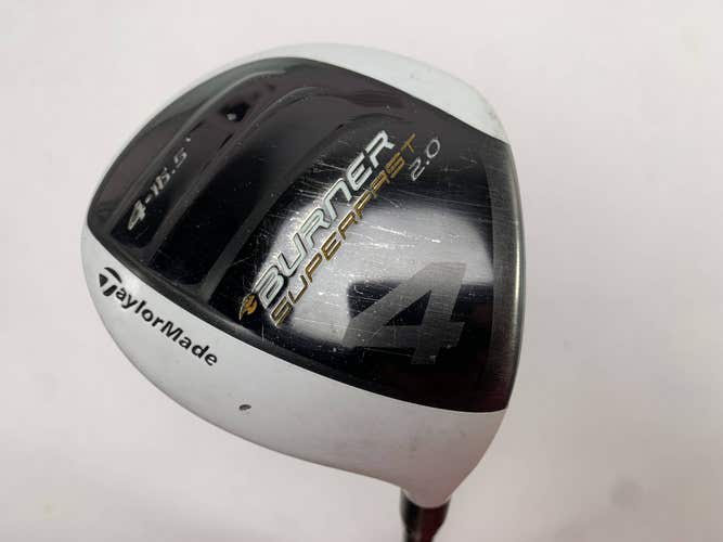 TaylorMade Burner Superfast 2.0 4 Fairway Wood 18.5* Fujikura Blur R11 Senior RH