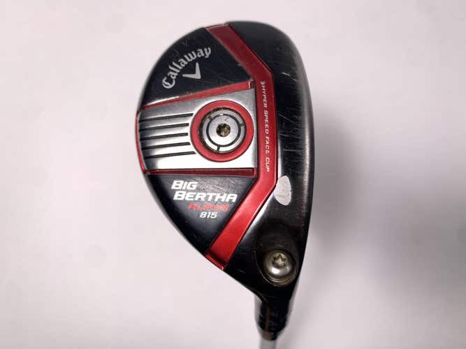 Callaway Big Bertha Alpha 815 3 Hybrid 18* Fujikura Speeder 865 Stiff Mens RH