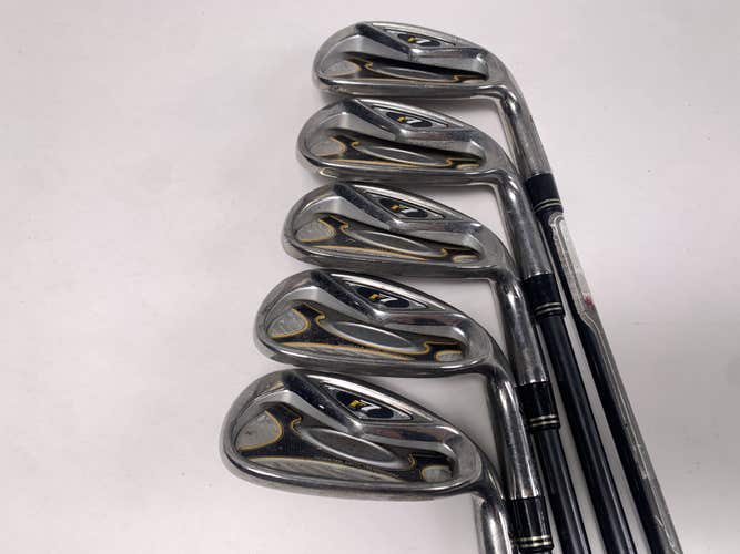 TaylorMade R7 Iron Set 7-PW+GW REAX 65g Senior Graphite Mens RH
