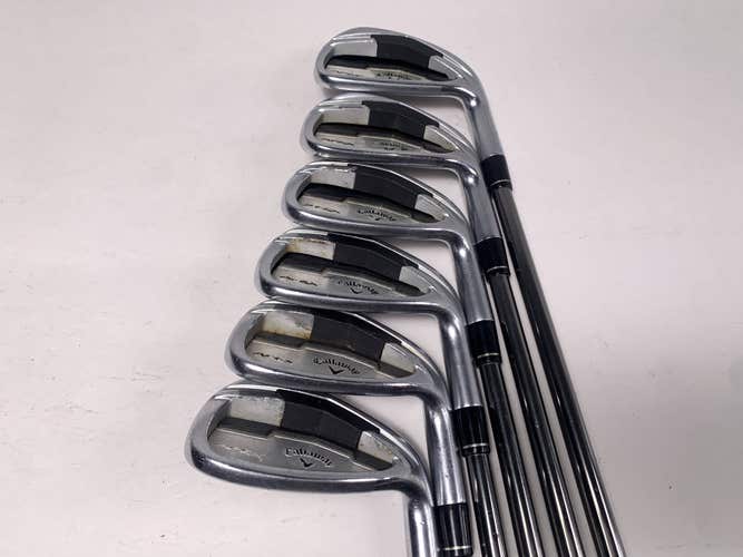 Callaway Apex Iron Set 6-PW+GW UST Mamiya Recoil 660 F2 Senior Graphite Mens RH