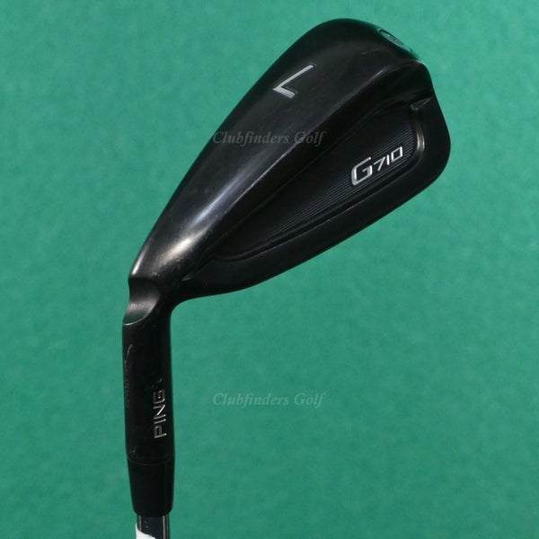 LH Ping G710 Black Dot Single 7 Iron Nippon AWT 2.0 Steel Stiff