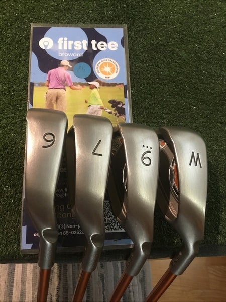 Ping G10 Yellow Dot Irons Set 6-PW, No 8i Soft Regular Seniors Graphite (-1/2)