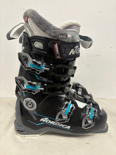 Mondo 24 & 24.5 Women's Nordica SpeedMachine All Mountain Ski Boots (Used)