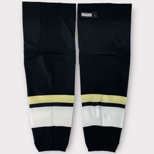 Pro Stock New Reebok XL Pittsburgh Penguins Home Hockey Socks