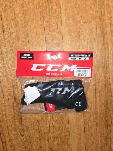 CCM Senior Neck Guard Bib NEW WITH TAGS