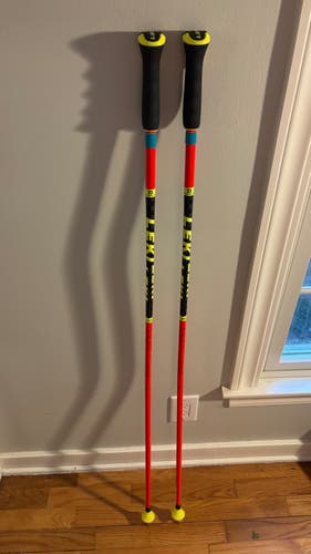 50in (125cm) Leki Racing World Cup - GS Ski Poles (Used)