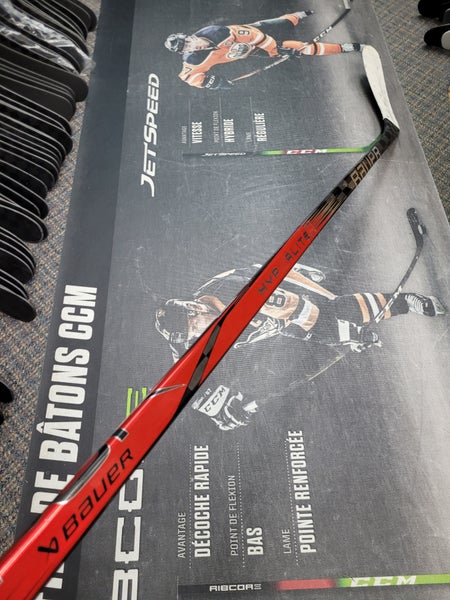 Repaired | P92 | 87 Flex Senior Bauer Vapor Hyperlite 2 Left Hand Hockey Stick Pro Stock (Used)