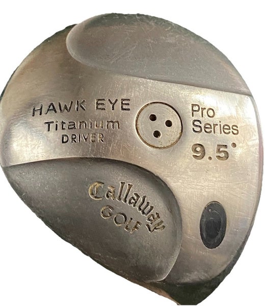 Callaway Hawk Eye Pro Series Ti Driver 9.5 RH System 60 Regular Graphite 44.5"