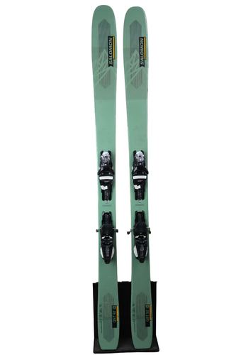 USED 2023 Salomon QST 92 Skis with Look NX 12 Bindings - 176cm