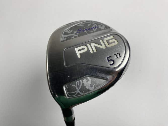 Ping Serene 5 Fairway Wood 22* ULT210 Ladies Graphite Womens LH