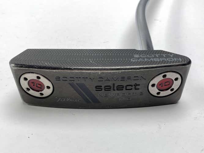 Scotty Cameron Select Newport 2 Mid Charcoal Mist Putter 43" Mens RH