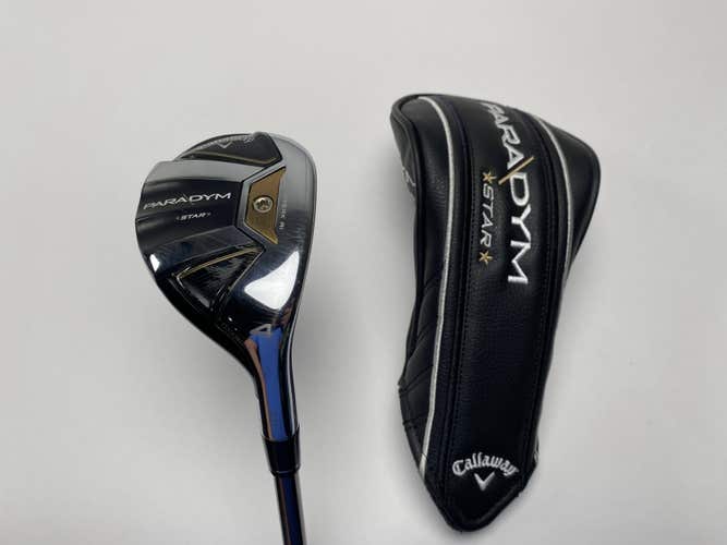 Callaway Paradym Star 4 Hybrid 21* UST Mamiya ATTAS Speed Series Regular RH HC