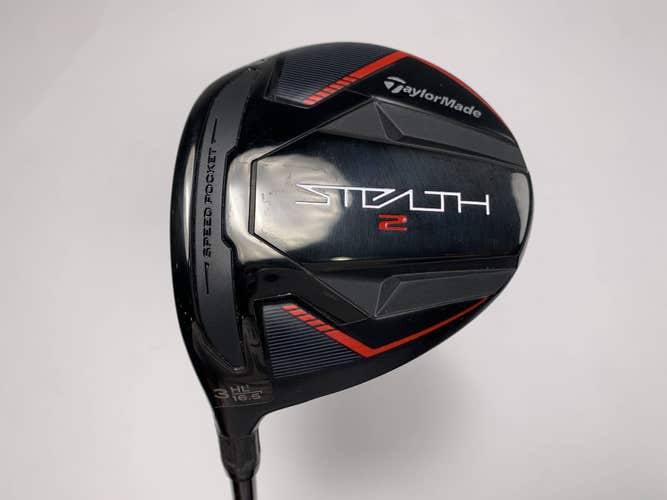 TaylorMade Stealth 2 3 Fairway Wood 16.5* Fujikura Ventus TR 5-R Regular LH
