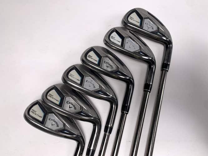 Callaway Big Bertha 2015 Iron Set 7-PW+GW+SW Recoil 450 F1 Ladies RH