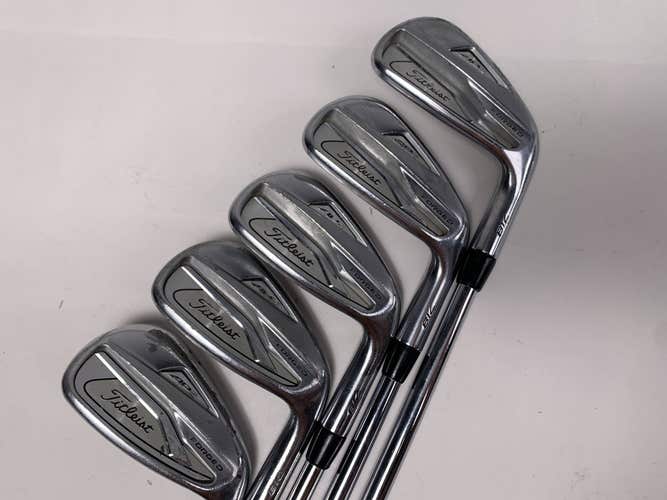 Titleist 718 AP2 Iron Set 6-PW True Temper AMT Tour White S300 Stiff Steel RH