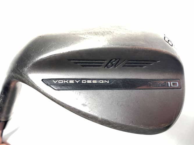 Titleist Vokey SM10 Nickel Lob Wedge LW 12 Bounce D-Grind Wedge Steel Mens LH