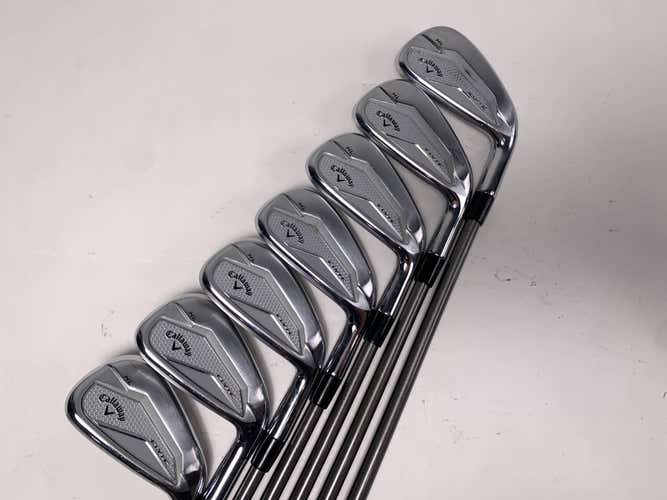 Callaway Elyte HL Iron Set 4-PW AeroTech SteelFiber i110 CW Stiff RH