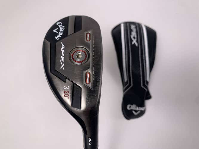 Callaway Apex Pro 21 3 Hybrid 20* MMT 80g Stiff Graphite Mens RH HC