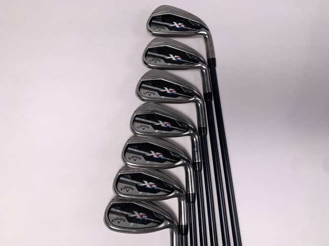 Callaway Steelhead XR Iron Set 4-PW Project X San Diego 4.5 55g Senior RH