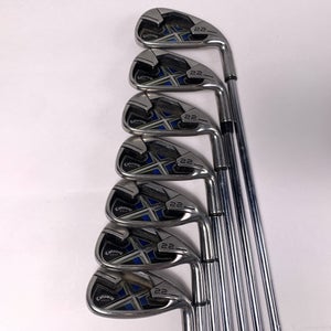 Callaway X-22 Iron Set 4-PW Uniflex Steel Mens RH