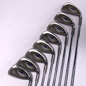 Ping i5 Iron Set 4-PW+GW Green Dot 2* Up Stiff Steel Mens RH