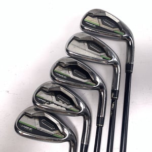 TaylorMade RocketBallz Max Iron Set 6-PW Matrix Ozik Program 55g Regular RH