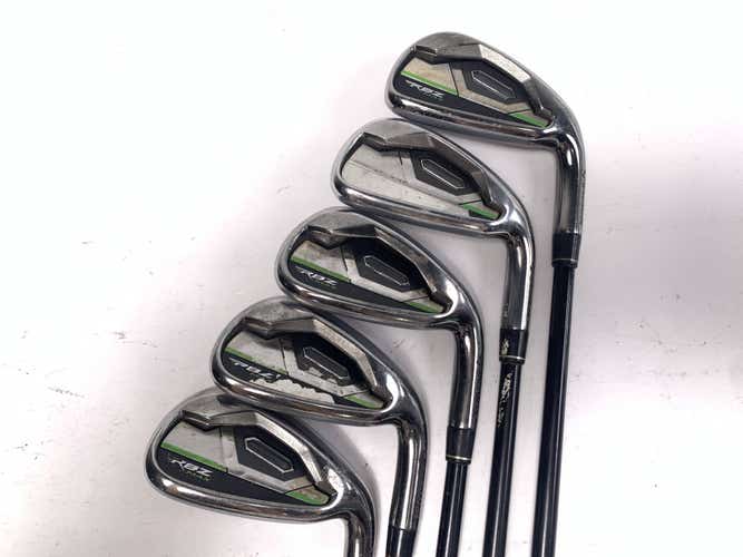 TaylorMade RocketBallz Max Iron Set 6-PW Matrix Ozik Program 55g Regular RH