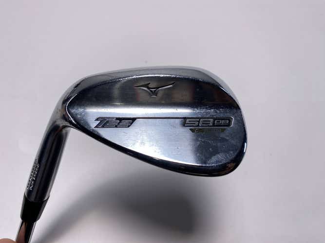 Mizuno T22 Satin Chrome Lob Wedge LW 58* 8 C-Grind DG S400 Tour Issue Mens LH