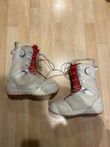 2024 Men's 10.5 Salomon Launch Lace SJ Boa Snowboard Boots (Used)