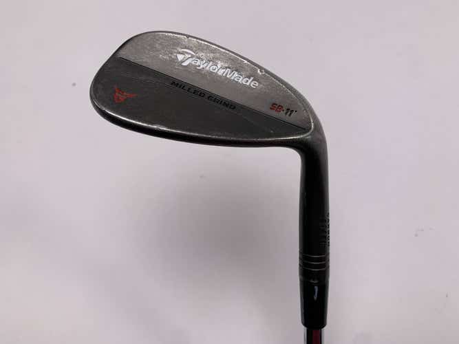 TaylorMade Milled Grind Black Sand Wedge SW 54* 11 True Temper DG Steel Mens RH