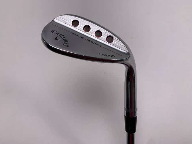 Callaway Mack Daddy 4 Chrome Sand Wedge SW 56* 10 Project X LZ 6.0 Stiff Mens RH