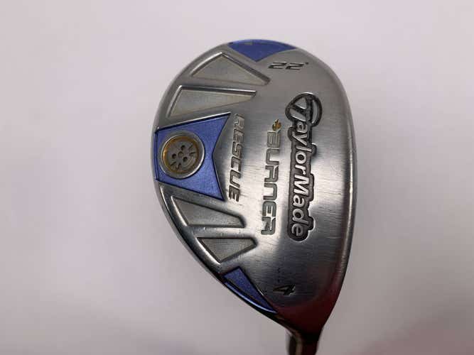 TaylorMade Burner Rescue 4 Hybrid 22* REAX SuperFast 50g Ladies RH