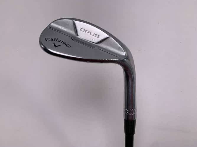 Callaway Opus Brushed Chrome Sand Wedge SW 56* 12 S-Grind DG S400 Wedge Mens RH