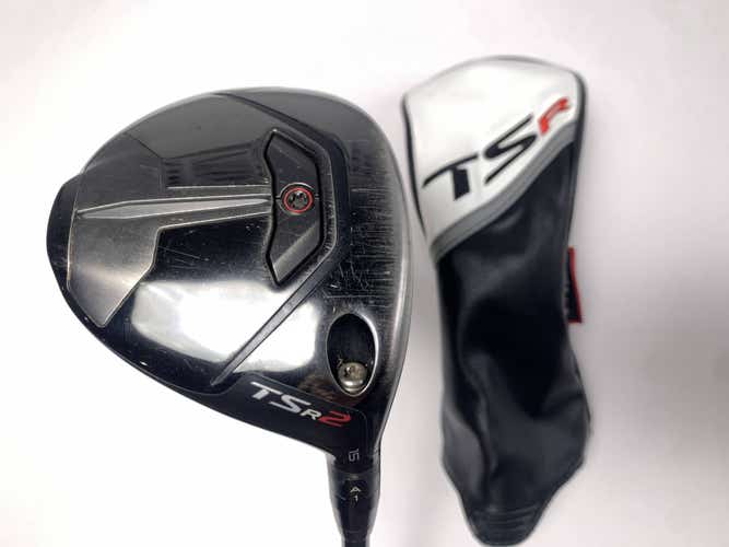 Titleist TSR2 3 Fairway Wood 15* HZRDUS RDX Smoke 6.5 Blue 70g XStiff  RH HC