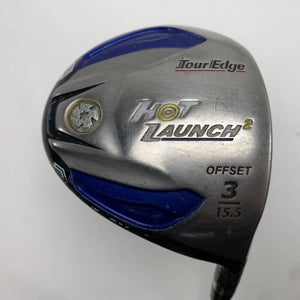 Tour Edge Hot Launch 2 3 Fairway Wood 15.5* UST Mamiya Hot Launch 2 55g Mens RH