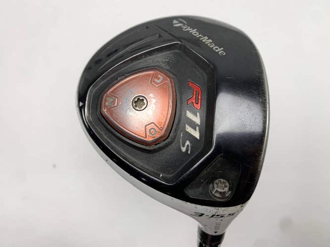 TaylorMade R11s 3 Fairway Wood 15.5* Aldila RIP Phenom 70g Stiff RH