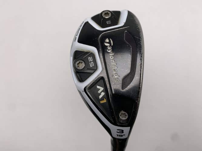 TaylorMade M1 Rescue 3 Hybrid 19* Fujikura Pro 80H Stiff Graphite Mens RH
