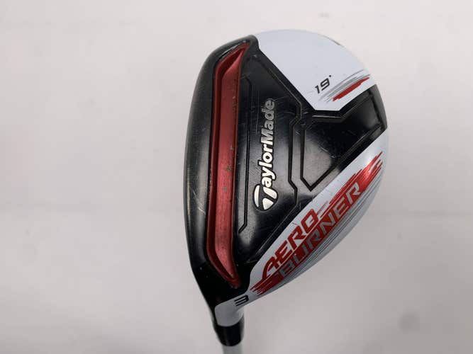 TaylorMade AeroBurner 3 Hybrid 19* Matrix Speed Rul-Z 70g Regular Mens LH