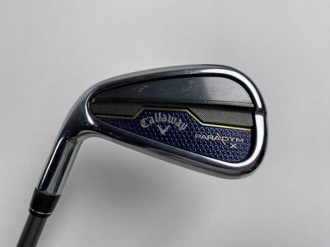 Callaway Paradym X Single 7 Iron Project X HZRDUS 5.5 Regular LH Oversize Grip