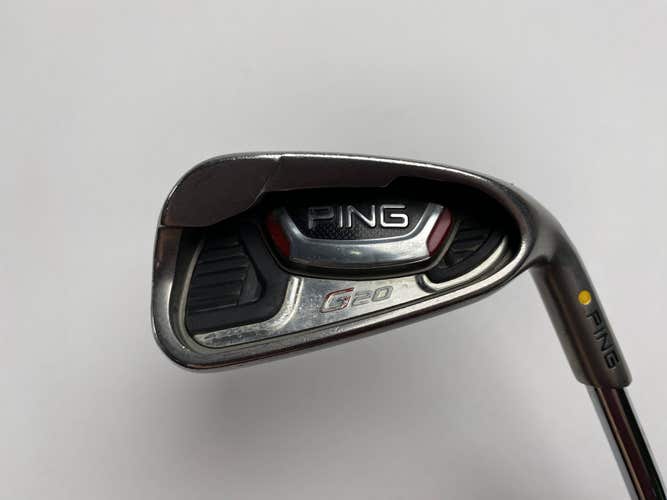 Ping G20 Single 7 Iron Yellow Dot 1.5* Up Nippon AWT 2.0 Regular Steel RH +1"