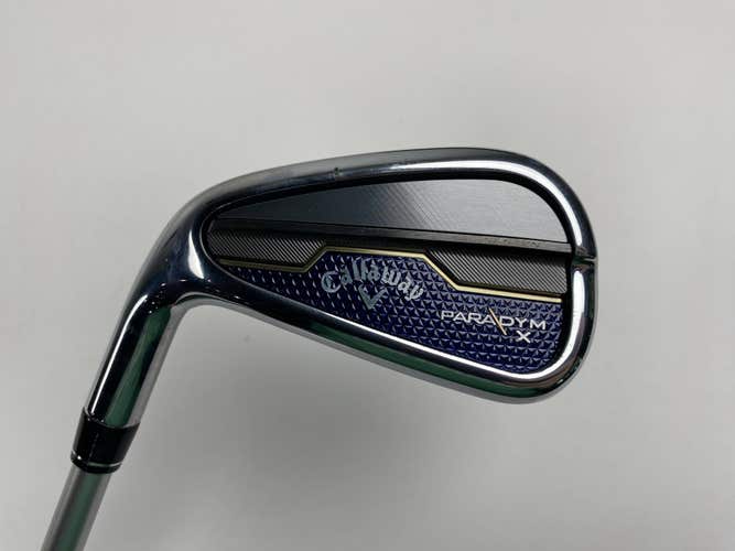 Callaway Paradym X Single 7 Iron Aldila Ascent 50g Senior Graphite Mens LH