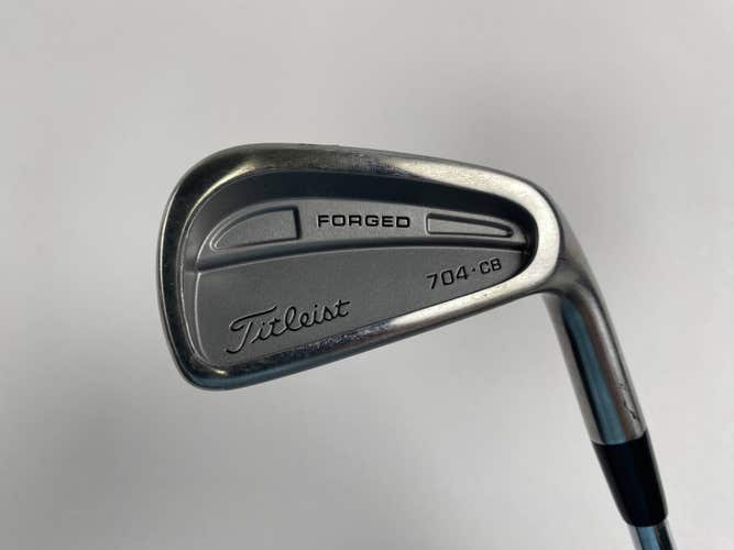 Titleist 704.CB Single 6 Iron True Temper Dynamic Gold S300 Stiff Steel Mens RH