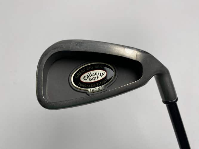 Callaway Big Bertha Tungsten Titanium Single 4 Iron RCH 96 Regular Graphite RH