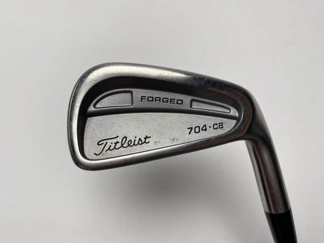 Titleist 704.CB Single 6 Iron True Temper Dynamic Gold S300 Stiff Steel Mens RH
