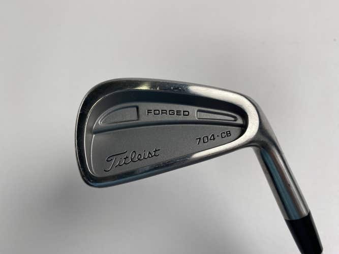 Titleist 704.CB Single 6 Iron True Temper Dynamic Gold S300 Stiff Steel Mens RH