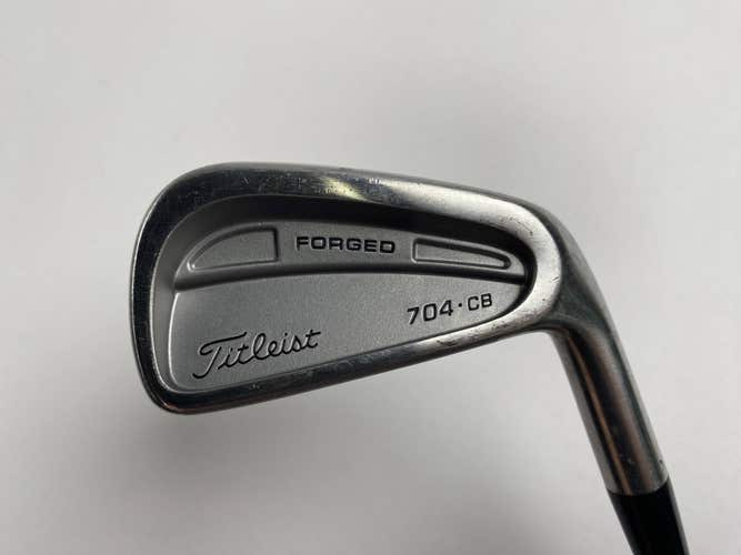 Titleist 704.CB Single 6 Iron NS Pro 970 Stiff Steel Mens RH