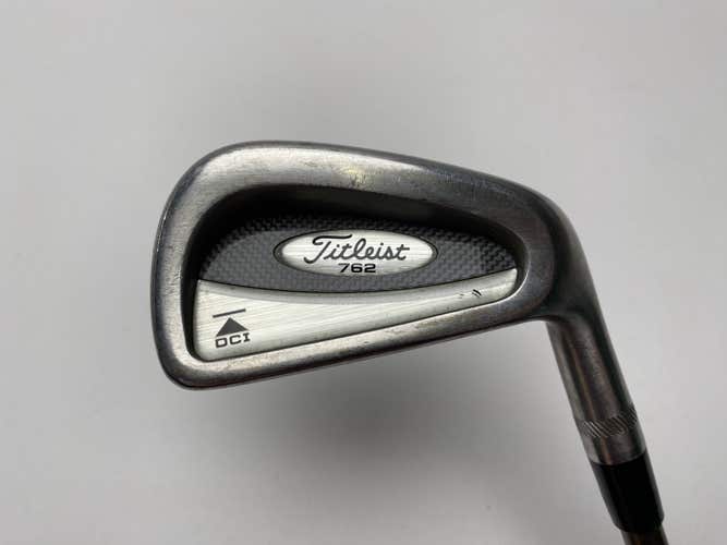 Titleist DCI 762 Single 6 Iron Graphite Design GAT 115 Stiff Graphite Mens RH