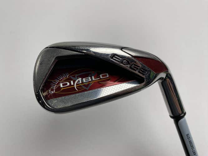 Callaway Diablo Edge Single 6 Iron 65g Senior Graphite Mens RH