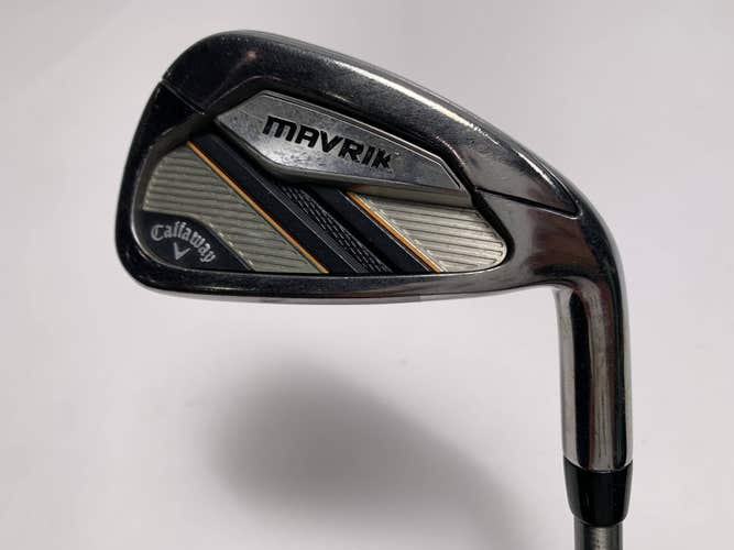 Callaway Mavrik Single 7 Iron AeroTech SteelFiber i70 Regular RH Midsize Grip